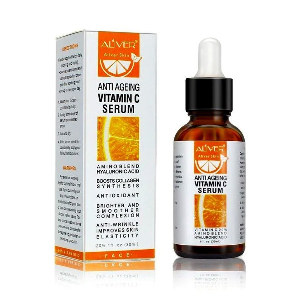 Al'iver Anti Ageing Vitamin C Serum For Face , Eyes, Neck 1 oz 30 ml